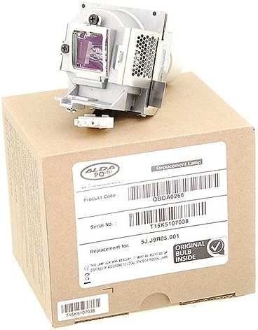 Alda PQ Professionell, Beamerlampe kompatibel mit 5J.J9R05.001 für BENQ MS504, MS504A, MS514H, MS521