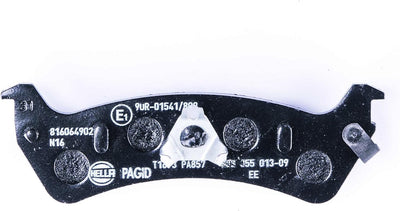 HELLA PAGID 8DB 355 013-091 Bremsbelagsatz - T1673 - Dicke/Stärke: 14.8mm - Bremssystem: Kelsey-Haye