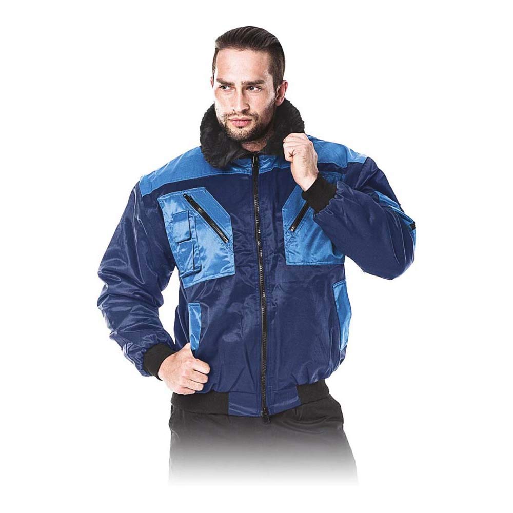 Reis Iceberg_Gnm gefütterte Schutzjacke, Dunkelblau-Blau, M Grösse