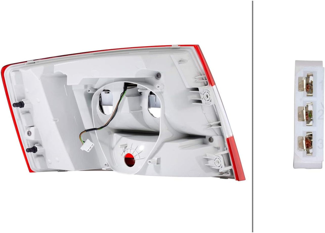 HELLA 2SK 011 082-101 Heckleuchte - LED - rechts - für u.a. Skoda Octavia III (5E3, Nl3, Nr3), Recht