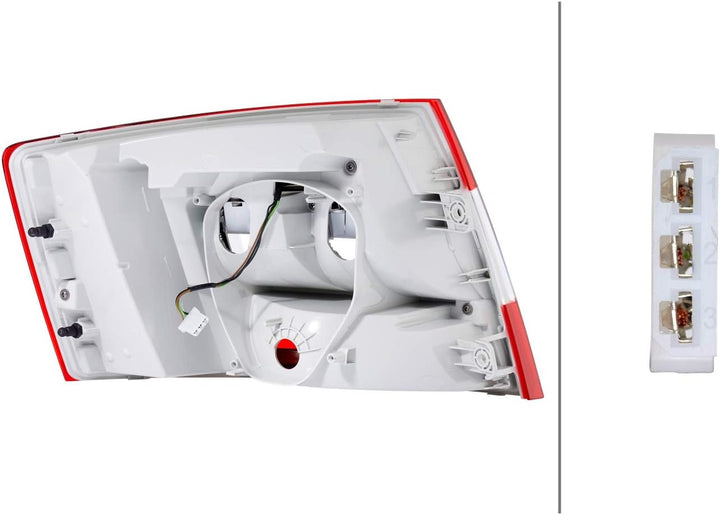 HELLA 2SK 011 082-101 Heckleuchte - LED - rechts - für u.a. Skoda Octavia III (5E3, Nl3, Nr3), Recht