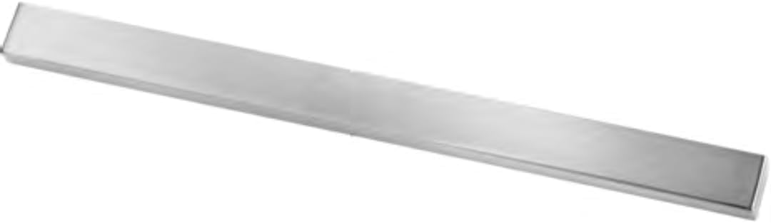 ECO-Schulte Die ECO Newton Gleitschiene EF DIN links RAL 9006 ECO silber mit elektromagnetischer Fes