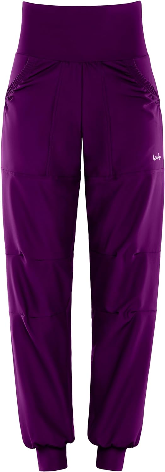 WINSHAPE Damen Freizeithose Functional Comfort Leisure Time Trousers Lei101c L Lila, L Lila