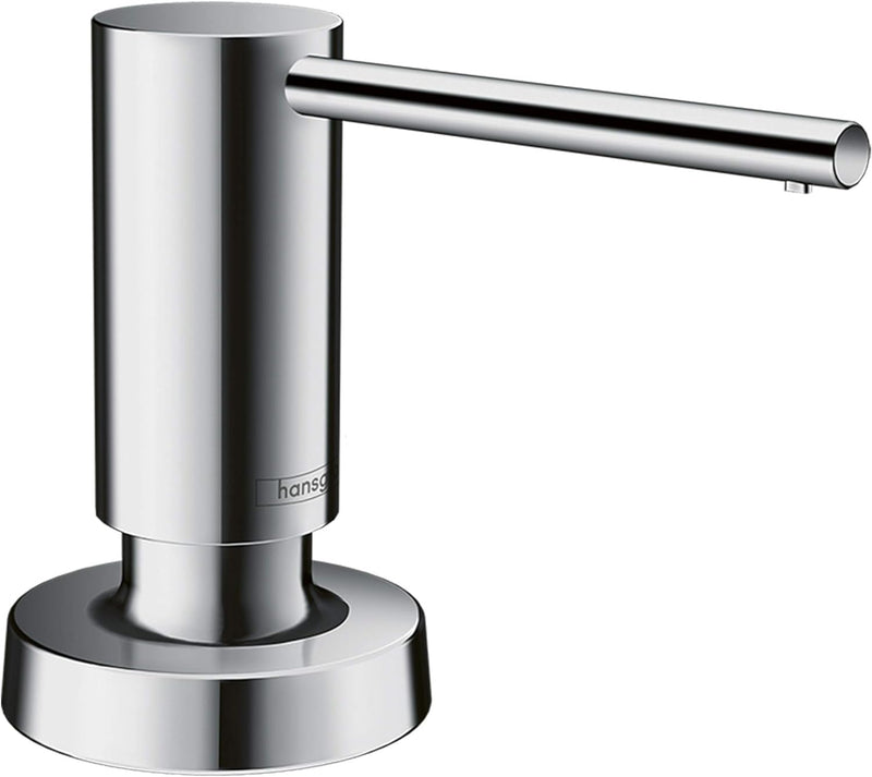 hansgrohe Spülmittel-/ Lotionspender Küchenzubehör (Accessoire, rund) Chrom optionales Zubehör Chrom