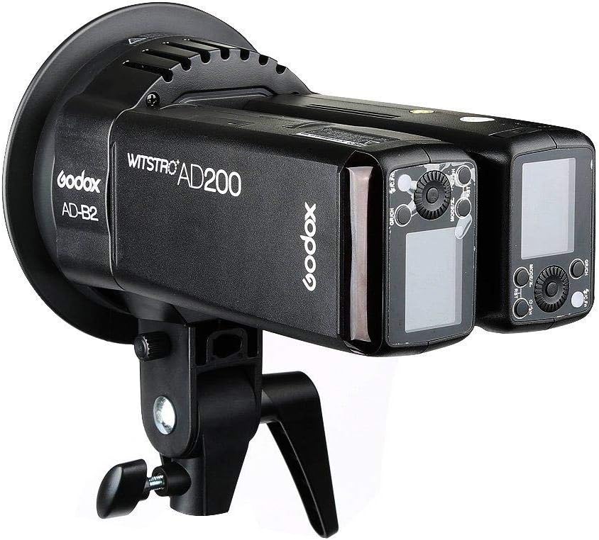 Godox Witstro AD-B2 Doppelkopf Bowens Fit Blitzadapter für AD200, AD200 Pro von Godox