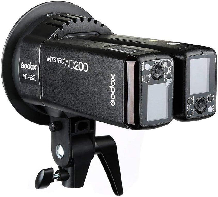 Godox Witstro AD-B2 Doppelkopf Bowens Fit Blitzadapter für AD200, AD200 Pro von Godox