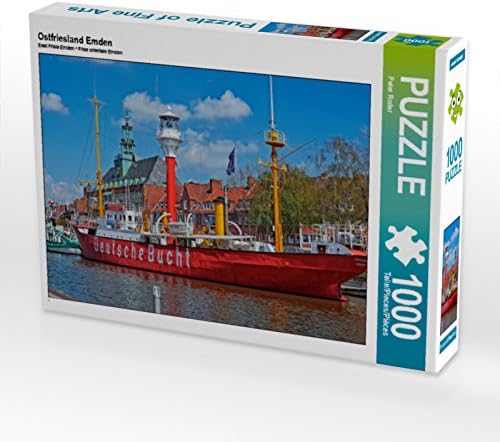 CALVENDO Puzzle Ostfriesland Emden 1000 Teile Lege-Grösse 64 x 48 cm Foto-Puzzle Bild von Peter Rode