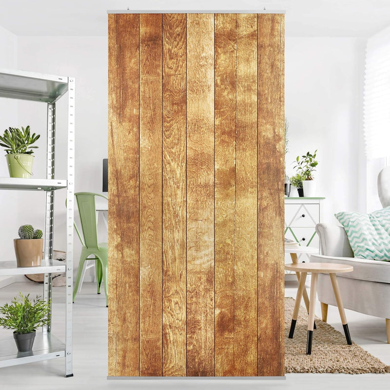 Bilderwelten Raumteiler Nordic Woodwall 250x120cm ohne Halterung 250x120cm without hanger, 250x120cm