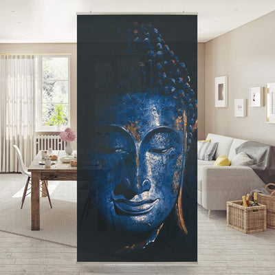 Bilderwelten Raumteiler Delhi Buddha 250x120cm ohne Halterung 250x120cm without hanger, 250x120cm wi