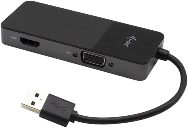 i-tec USB 3.0/USB-C Dual HDMI und VGA Video Adapter, Kompatibel mit Windows, MacOS, Android