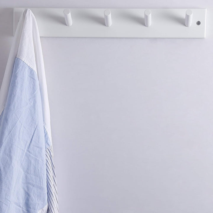 Dseap Garderobenleiste: Robuste Hakenleiste im Shaker-Stil, Kleiderhaken wand, wandgarderobe, Garder