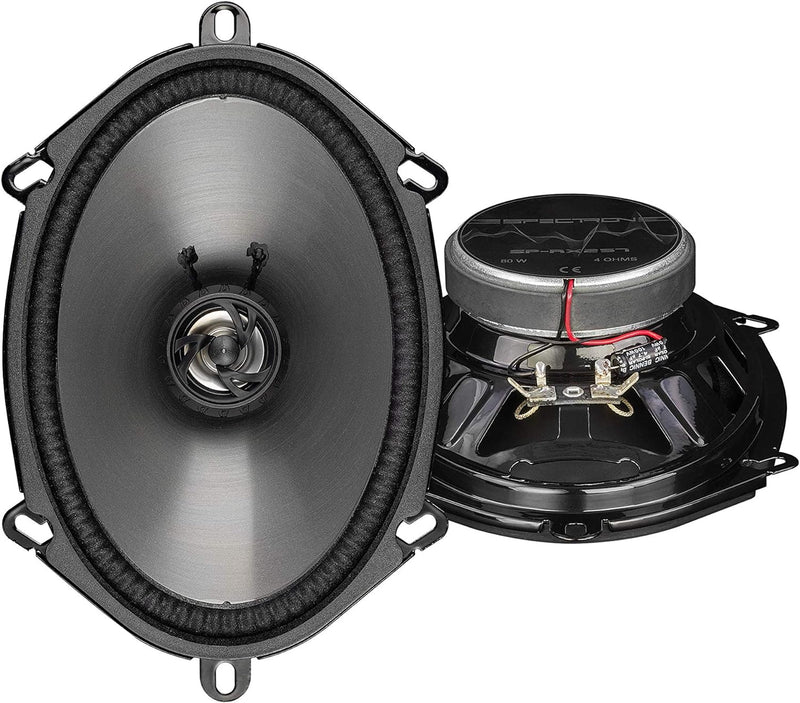 SPECTRON SP-RX257: Klangstarker 13 x 18 cm / 5 x 7 Zoll Lautsprecher für Autos und Reisemobile, 2-We