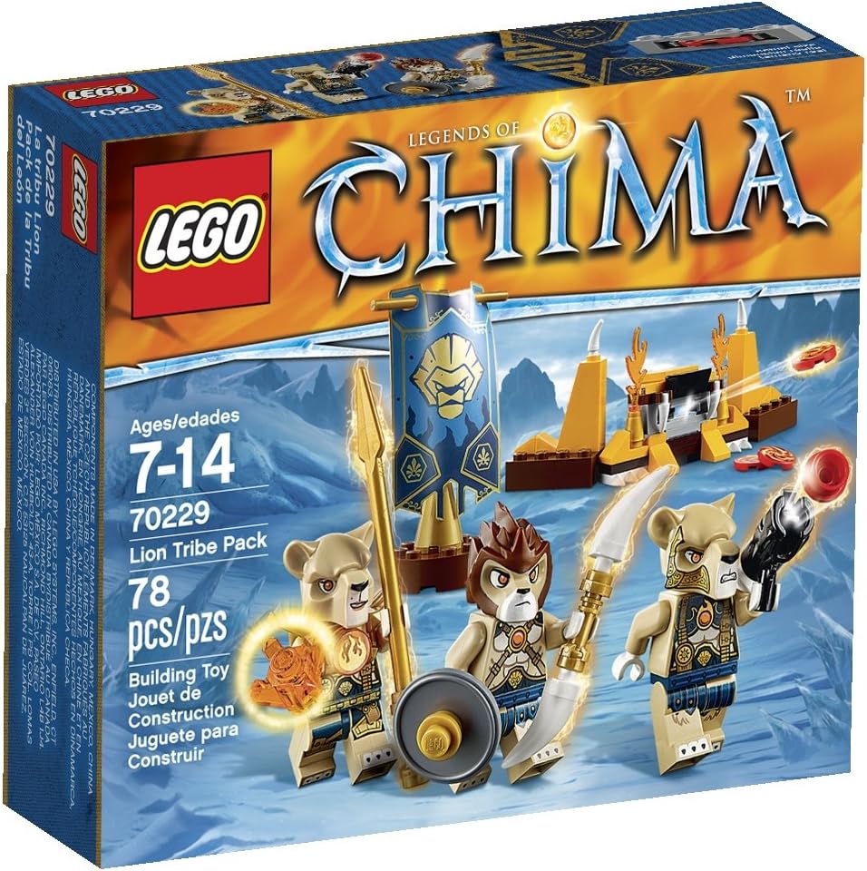 LEGO Chima 70229 Lion Tribe Pack by LEGO
