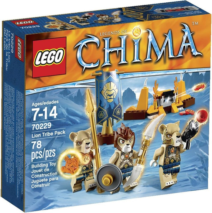 LEGO Chima 70229 Lion Tribe Pack by LEGO