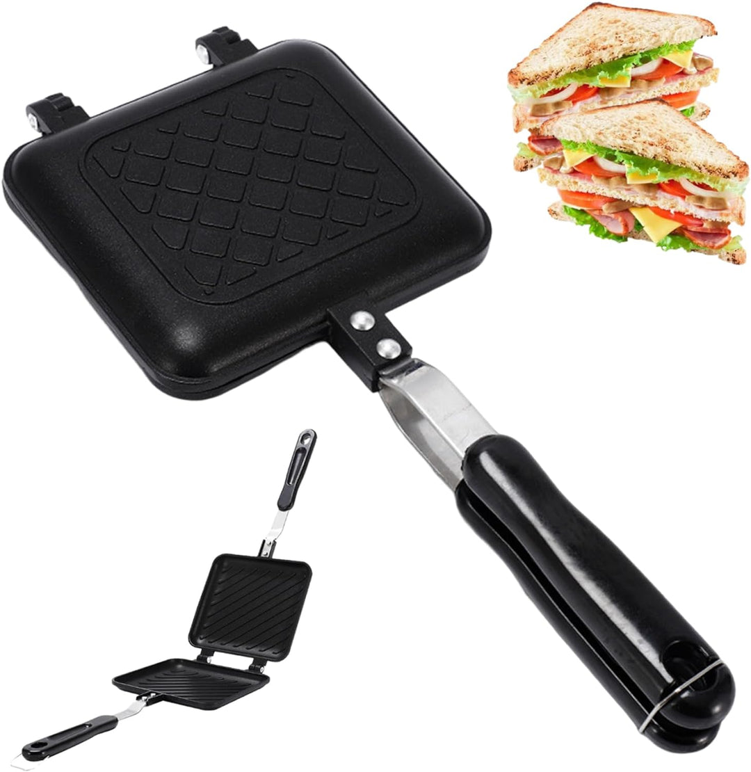 Sandwichmaker Camping Gerösteter Sandwichhersteller Nicht Stick Camping Toaster Schnellheiztoastie H