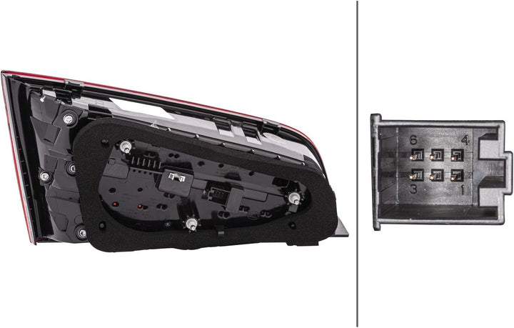 HELLA 2SV 012 837-101 Heckleuchte - LED - innerer Teil - rechts - für u.a. Audi A3 Sportback (8Va, 8