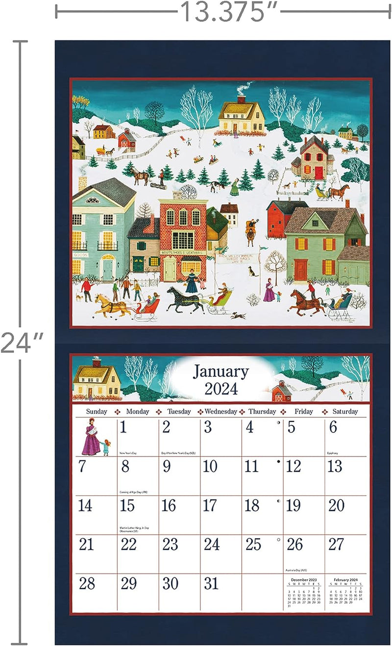 LANG Linda Nelson Stocks 2024 Wandkalender (24991001924), 2024