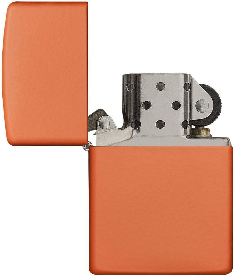 Zippo Feuerzeug, Orange Matte, Orange Matte