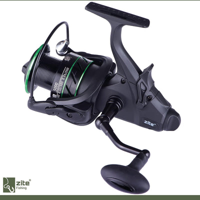 Zite Fishing Freilaufrolle Angeln 5000 5+1BB | Angelrolle mit Freilauf | Freerunner Reel Karpfen Ang