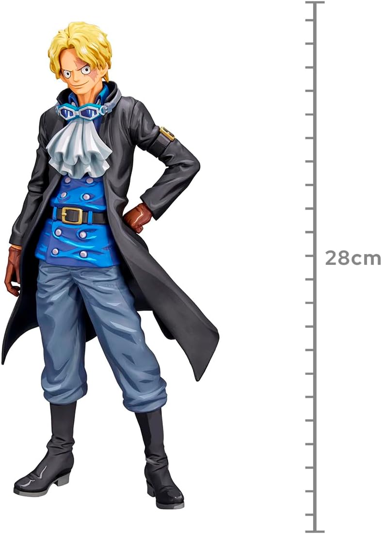 Banpresto BP19392 One Piece Actionfigur Sabo, Grandist (Manga Dimensions), 28 cm, Mehrfarbig