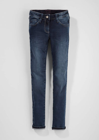 s.Oliver Mädchen 73.909.71.3356 Jeans, Blau (Blue Denim Stretch 57z6), 134 (Herstellergrösse: 134/BI