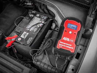 APA 16622 Mikroprozessor Batterie-Ladegerät, für Auto-Batterie, 6/12 V, 10 A Ladestrom: 10 A, Ladest