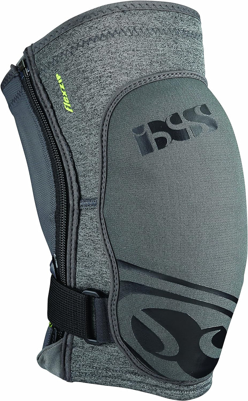 IXS Flow Zip Knee Pad Knieprotektor S grey, S grey