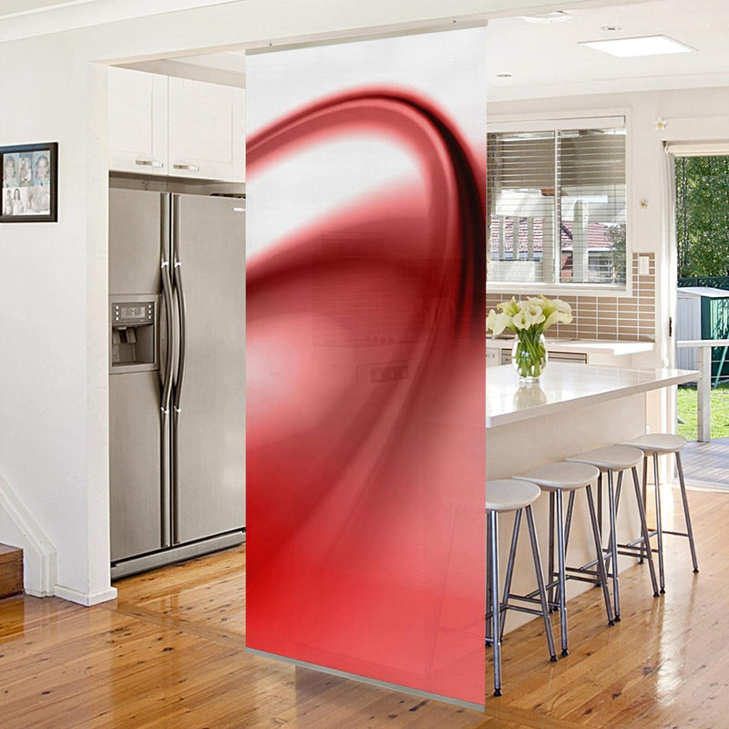 Bilderwelten Raumteiler Red Touch 250x120cm inkl. transparenter Halterung 250x120cm incl. transparen