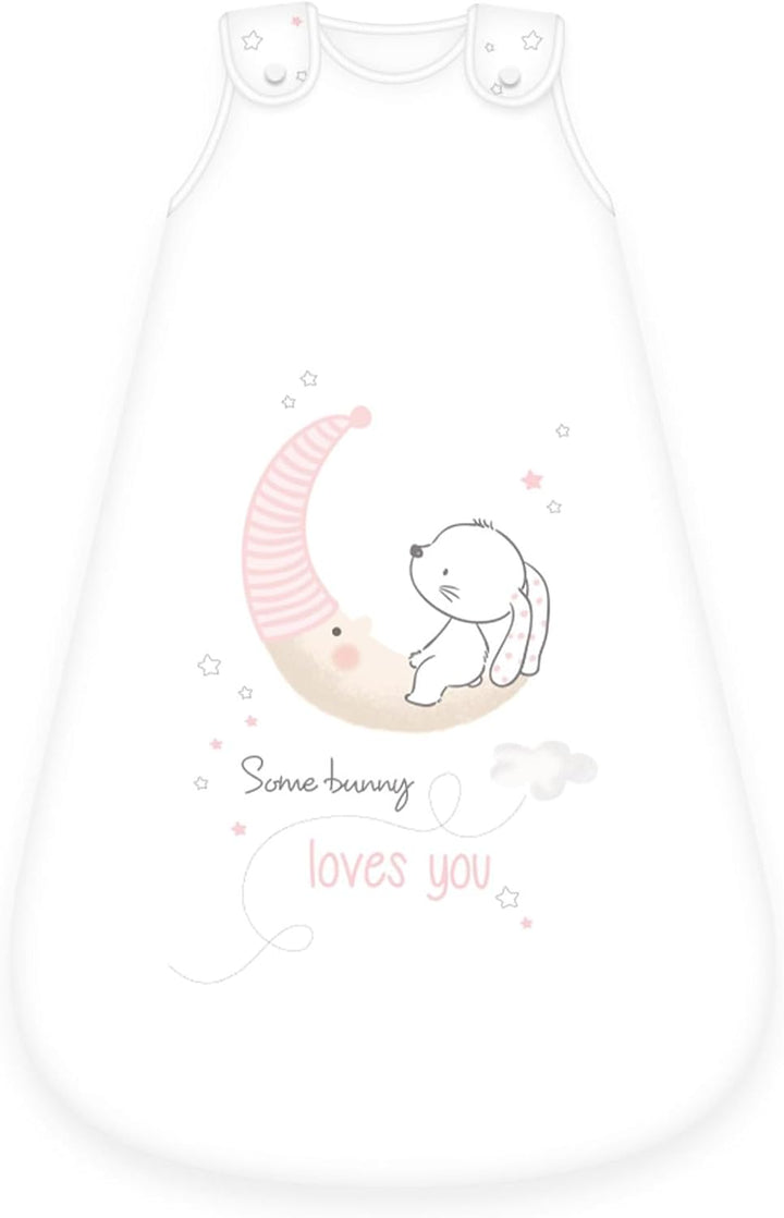 Herding Baby Best Baby-Schlafsack Little Bunny, Kaninchen-Motiv, 90 x 45 cm, Seitlich umlaufender Re