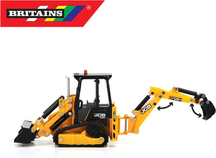 Britains (BRIFG) JCB 1CXT, Traktor Spielzeug, Sammler-Traktor Spielzeug, Traktorspielzeug Kompatibel
