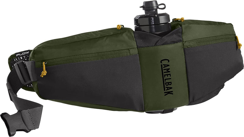 Camelbak Podium Flow Belt Grüne/Schwarze Armee, Grüne/Schwarze Armee