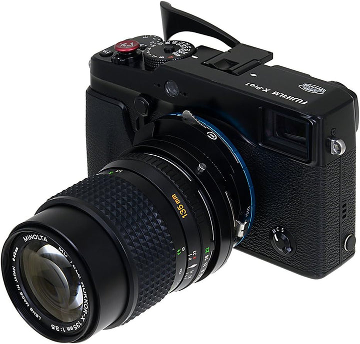 Fotodiox Pro Shift Lens Mount Adapter Compatible with Minolta MD Lenses on Fujifilm X-Mount Cameras