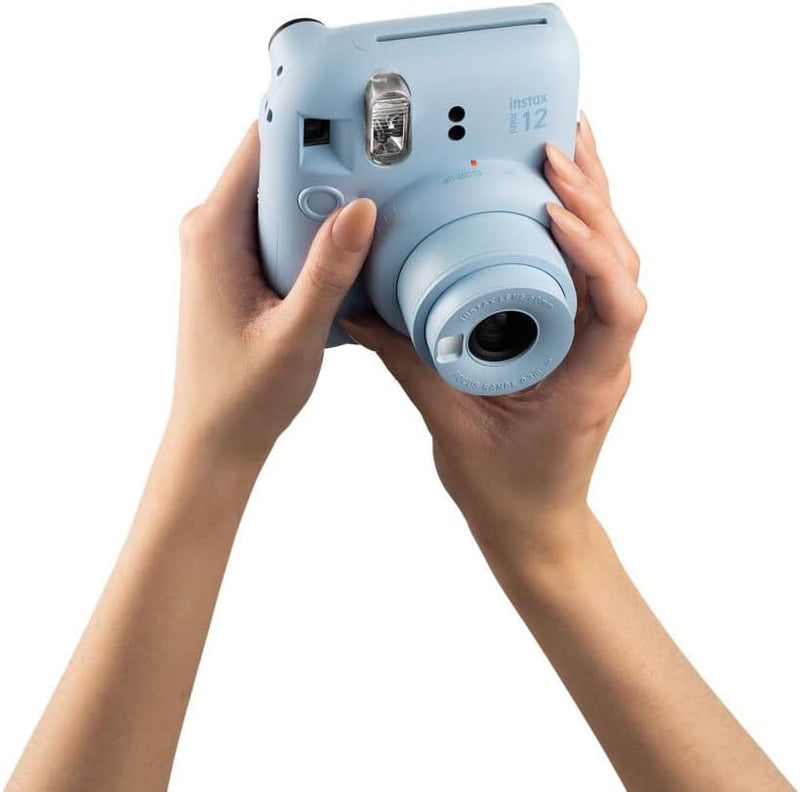 Fujifilm instax Mini 12 Sofortbildkamera mit 40 Filmen, Pastellblau