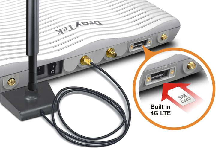 DrayTek Vigor2866L - LTE-Serie- 4G LTE & G.Fast Router für kleine und mittlere Unternehmen Vigor 286