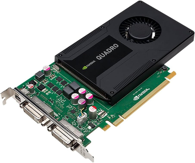 NVIDIA Quadro K2000D - Grafikkarten - Quadro K2000D - 2 GB GDDR5 - PCIe 2.0 x16 2 x DVI, Mini Displa