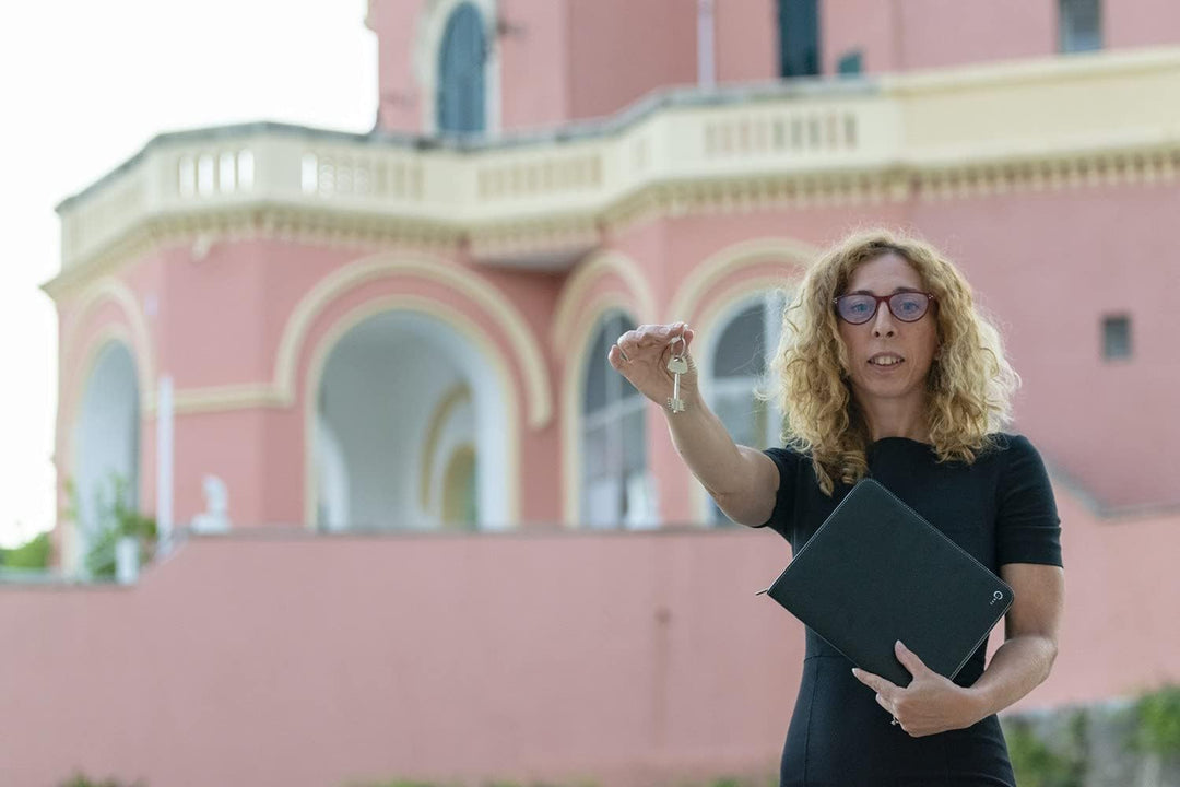ZENKI - Tragbarer Schlüssel-Organizer - Schlüsseletui mit wasserdichtem Reissverschluss - Profession