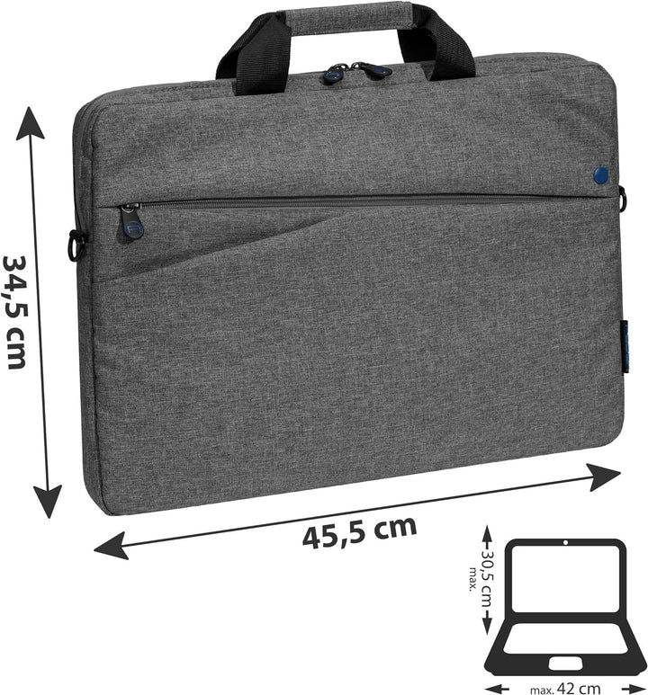 PEDEA Laptoptasche Fashion Notebook-Tasche Umhängetasche mit Schultergurt inkl. Notebookschloss 13,3