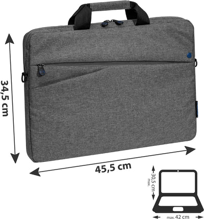 PEDEA Laptoptasche Fashion Notebook-Tasche Umhängetasche mit Schultergurt inkl. Notebookschloss 13,3