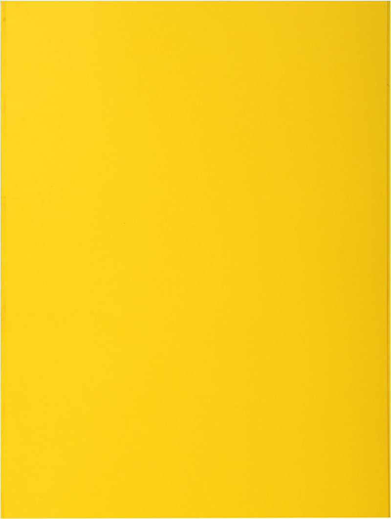 Exacompta Rocks "50 Stück Prospekthüllen A4 2 Klappen 24 x 32 cm 24 x 32 zitronengelb, zitronengelb
