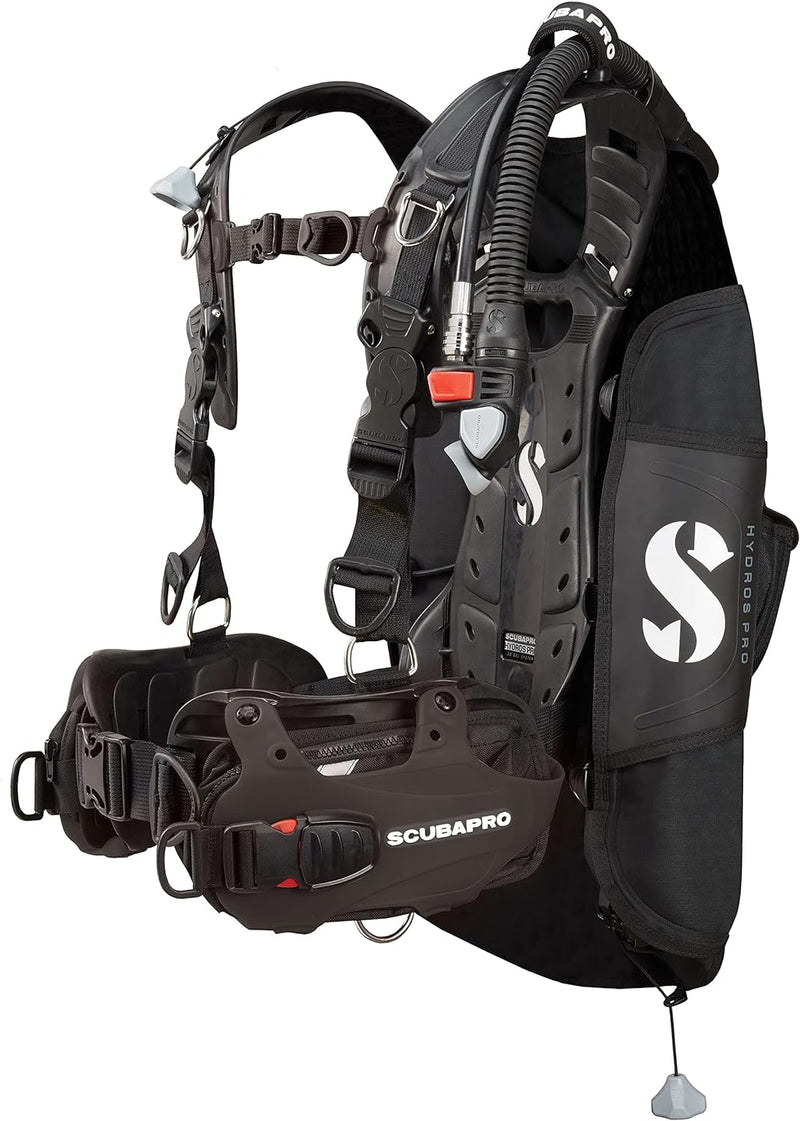 SCUBAPRO HYDROS PRO BCD mit BPI, Herren L Schwarz, L Schwarz