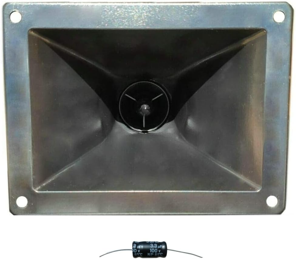 1 CIARE PT252 Driver Tweeter mit Kompression 12,00 x 9,00 cm 75 watt rms und 200 watt max impedanz 8