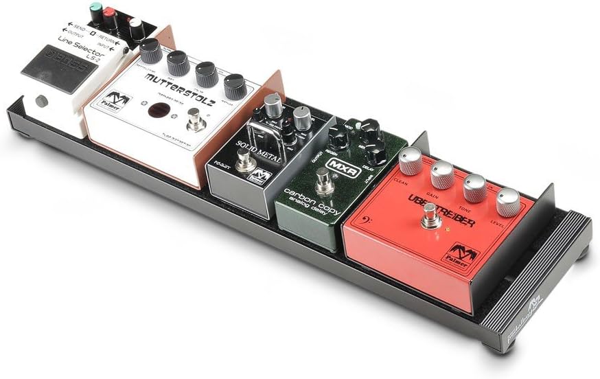 Palmer MI PEDALBAY 50 S-Kompaktes Pedalboard mit gepolsterter Tragetasche 50 cm, 50 cm