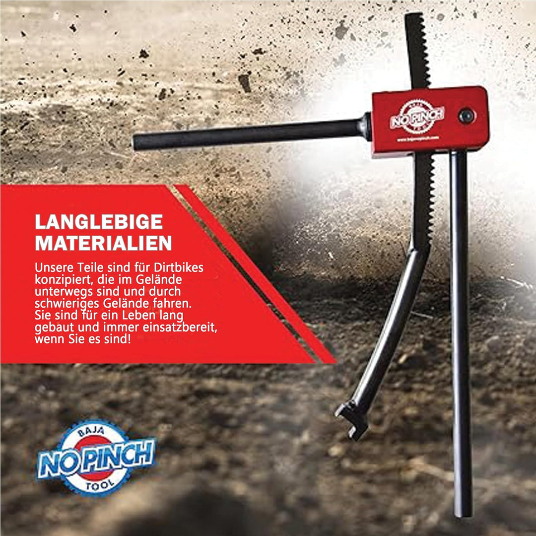 Baja No Pinch Dirt Bike Reifenwechselwerkzeuge | Mini-Motorrad-Zubehör-Set mit Mini-Schubstangen-Ach
