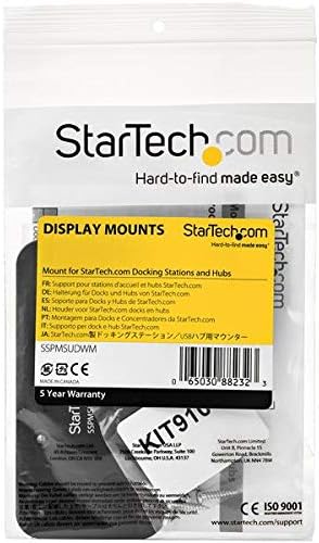 StarTech.com SSPMSUDWM Halterung für Dockingstation (Wandhalterung oder Unter-Tisch Dock-Montageplat