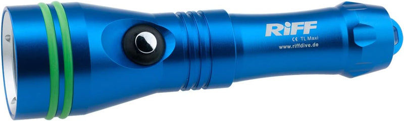 Riff TL Maxi Tauchlampe mit 1200 Lumen Leuchtkraft, Farbe:blau