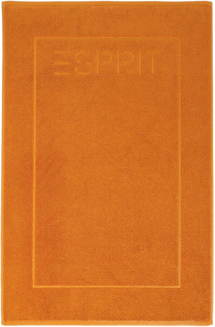 ESPRIT Frottee-Badematte aus 100% Baumwolle Carrot 60/90, Carrot 60/90