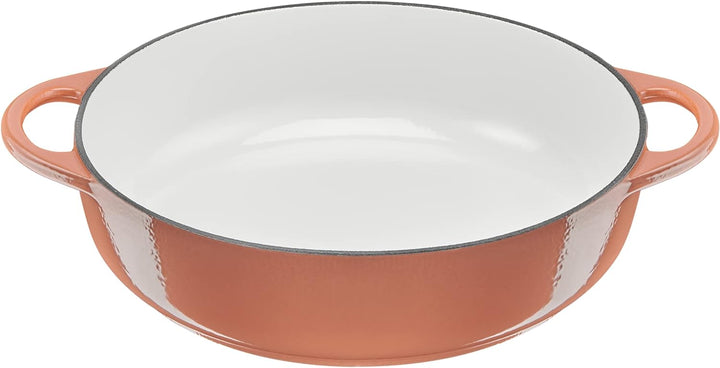 Tefal E26072 LOV Servierpfanne 28 cm | wiedergewonnenes Gusseisen | optimale Wärmespeicherung | für