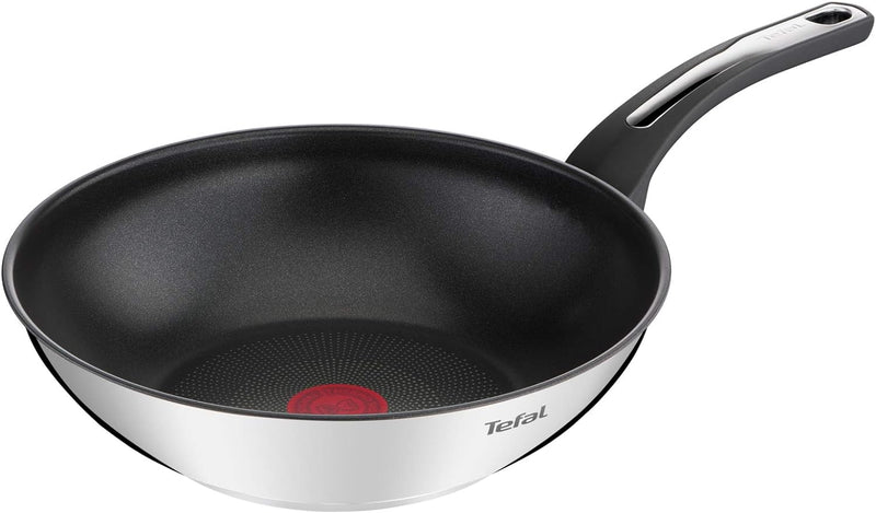 Tefal Emotion Wok-Pfanne, 28 cm, Antihaftbeschichtung, dicke Unterseite für gleichmässige Hitzeverte