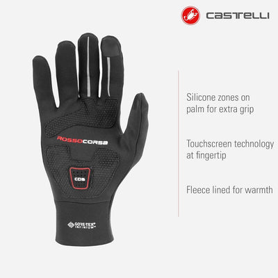 CASTELLI Damen Perfetto Ros W Glove Cycling S Schwarz, S Schwarz