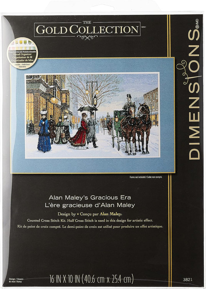 Dimensions Gezählter Kreuzstick Set, Maley's Gracious Era Alan Maleys Gracious Era, Alan Maleys Grac